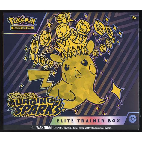 Pokemon TCG Scarlet And Violet Surging Sparks Elite Trainer Box With