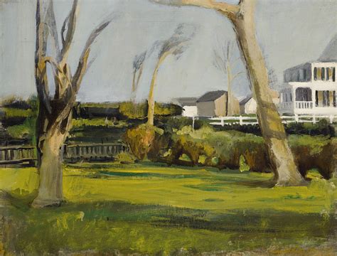 Fairfield Porter Southamptom Backyards Fairfield Porter Landscape