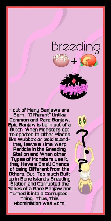 Epic Banjaw Concept! : r/MySingingMonsters