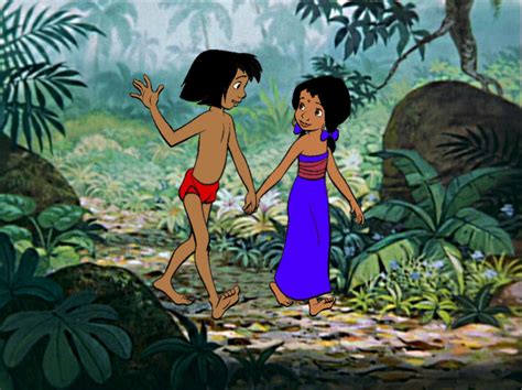 Mowgli And Shanti Jungle Book Disney Mowgli Disney Concept Art