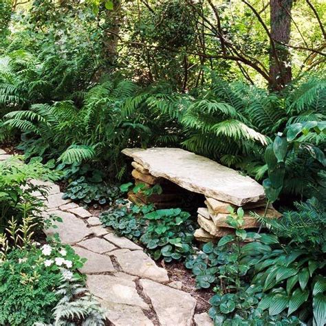 Natural Stone Garden Seating Ideas