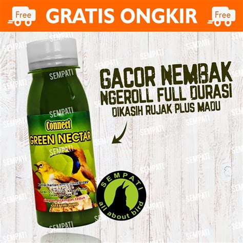 Jual Connect Green Nectar Nektar Kolibri Pleci Pakan Nutrisi Harian