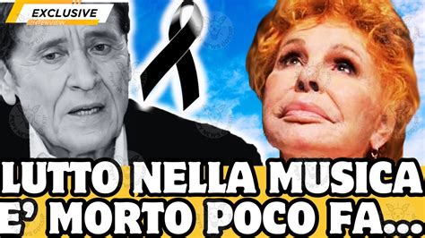 Tragico Lutto Per La Musica Italiana E Morto All Improvviso