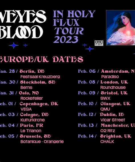 Weyes Blood In Holy Flux Tour 2023 12 February 2023 Vicar Street