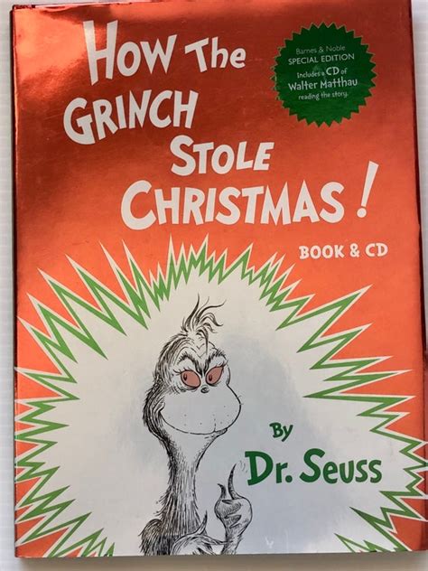 How The Grinch Stole Christmas Book