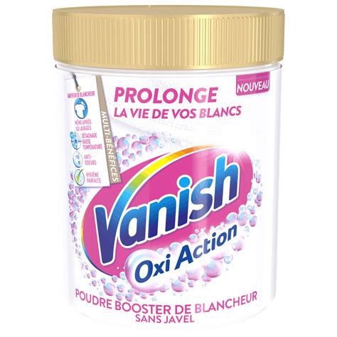 Vanish Poudre Oxi Action Booster De Blancheur Vanish Fr