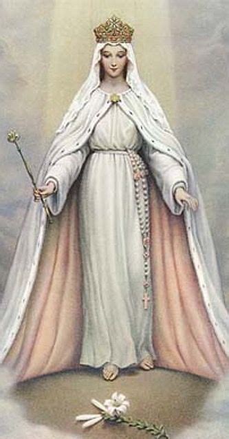 SANTA MARÍA REINA DEL UNIVERSO Queen of heaven Blessed mother mary