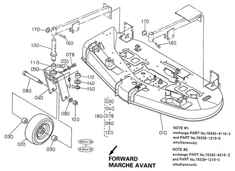 Kubota Mower Deck Parts Diagram