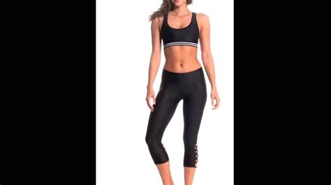 Onzie Elastic Band Yoga Sports Bra Youtube