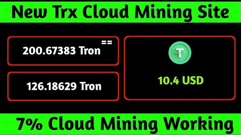 Free Usdt Cloud Mining Website Today Usdt Mining Site New