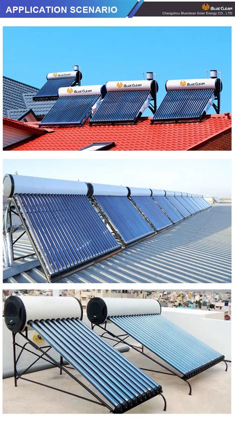 300 Litres Industrial Solar Water Heater Foshan System Immersion Pv