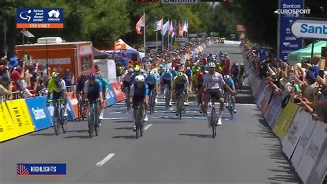 Skrót 2 etapu wyścigu Tour Down Under Norwood Lobethal Zobacz