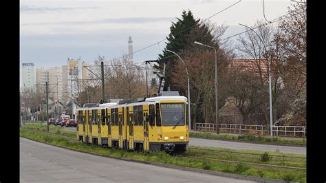 Bvg Mitfahrt Tatra Kt D Tram M Youtube