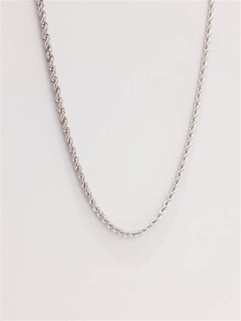 Sans prix de réserve Collier Or 18 ct Or blanc Catawiki