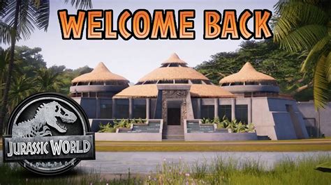 New Jurassic World Evolution Dlc Return To Jurassic Park Youtube