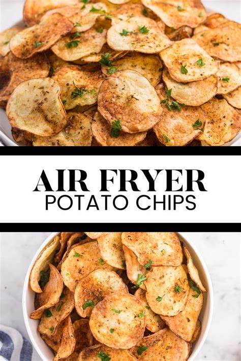 Homemade Air Fryer Potato Chips