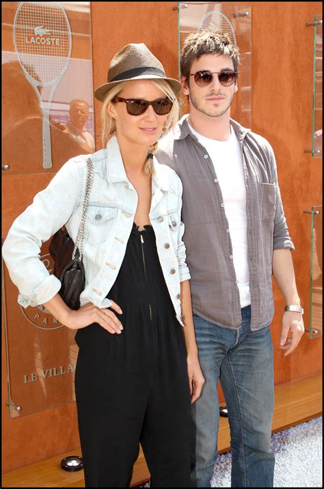 Photo Gaspard Ulliel et Jordane Crantelle à Roland Garros en 2011