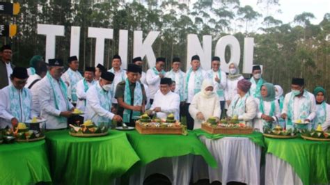 Cek Fakta Gibran Sebut Cak Imin Pernah Ikut Potong Tumpeng Peresmian Ikn