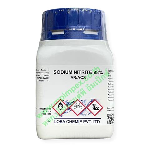 Loba Chemie Sodium Nitrite Ar Acs M P Impex