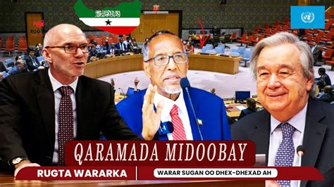 Deg Deg Qaramada Midobay Oo War Cusub Kaso Saaray Aqoonsiga Somaliland