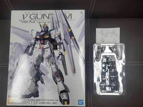 Bandai Mg Nu Gundam Ver Ka Carousell