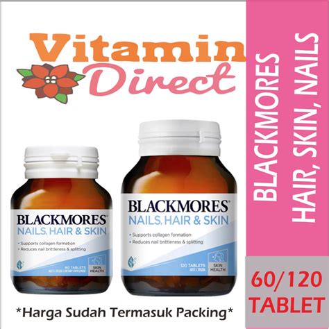 Jual Blackmores Hair Skin Nail 60 Tablets 120 Tablets Shopee Indonesia