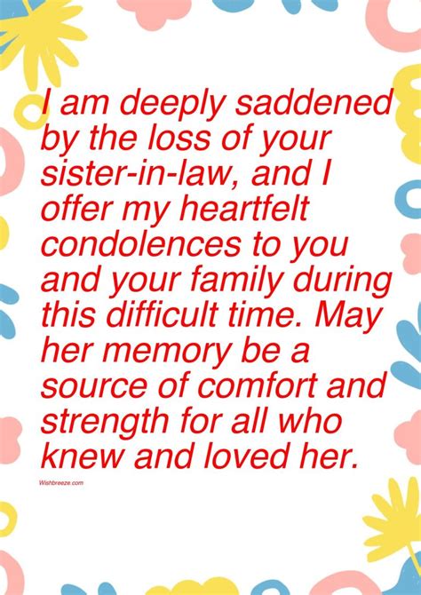 Sympathy Messages Wishes And Captions For Loss Of Sister In Law