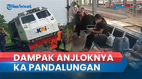 Dampak Ka Pandalungan Anjlok Di Sidoarjo Dua Ka Di Area Daop Jember