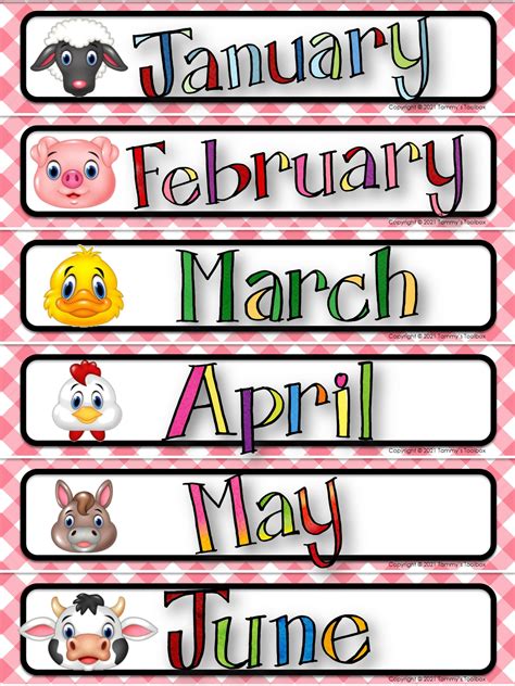 Farm Theme Classroom Calendar Set | Made By Teachers