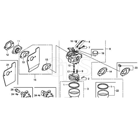 Honda Hrg C Izy Sdee Mabf Carburettor Diagram