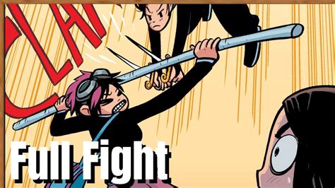 Scott Pilgrim Vs The World Comic Knives