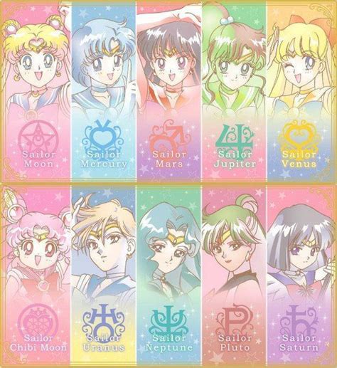 Imágenes de Sailor Moon Terminada Imágenes de Todas las Sailor