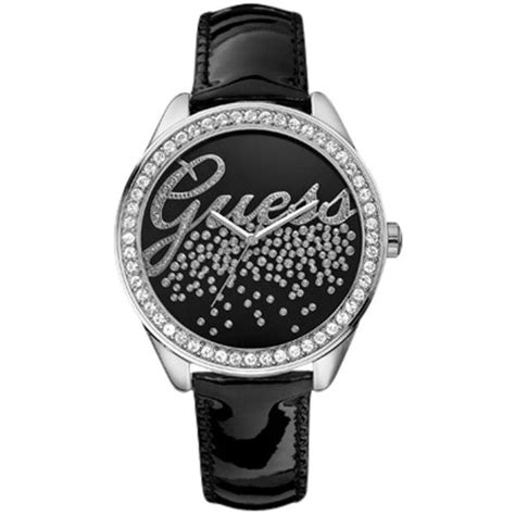 Guess W60006l5 Womens Party Diamonte Logo Dial Diamond Set Bezel