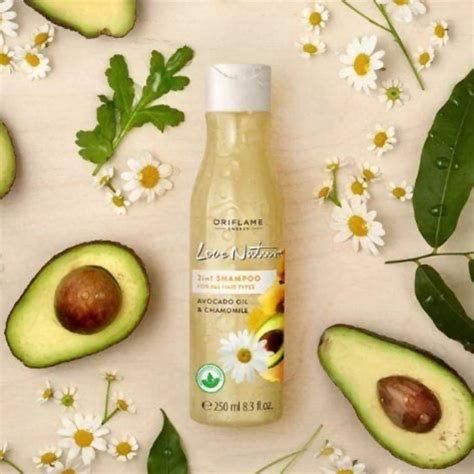 Buy Oriflame Love Nature 2 In1 Shampoo For All Hair Types Avocado Oil