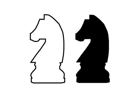 Chess Piece Knight Graphic By Evand · Creative Fabrica
