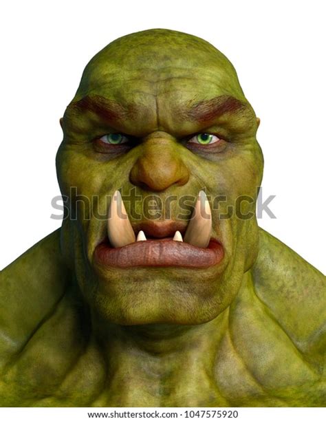 Green Ogre 3d Illustration Stock Illustration 1047575920 Shutterstock