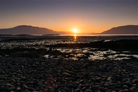 Beach sunset at low tide | MATTHEW'S ISLAND