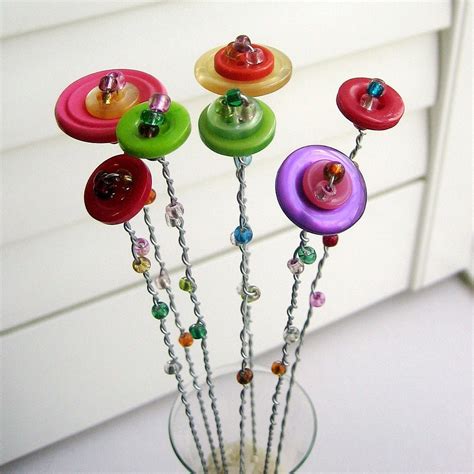 Flower Bouquet Button Flower Bouquet Button Flowers Button