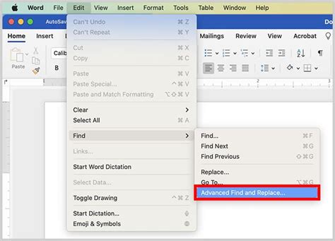 How To Find And Replace Font Formatting In Word For Mac