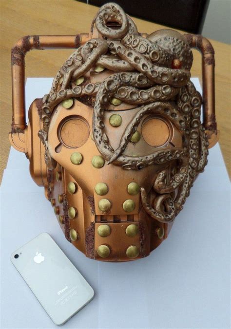 Steampunk Cyberman Made Cyberman Steampunk Mask Steampunk