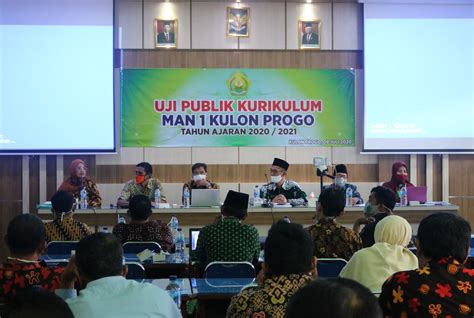 Uji Publik Kurikulum MAN 1 Kulon Progo Tahun Ajaran 2020 2021 MAN 1