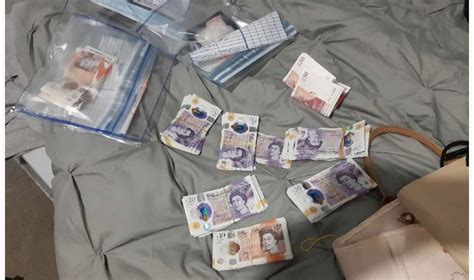 Four Arrested As Drugs Cash Weapons And Designer Jewellery Is Seized