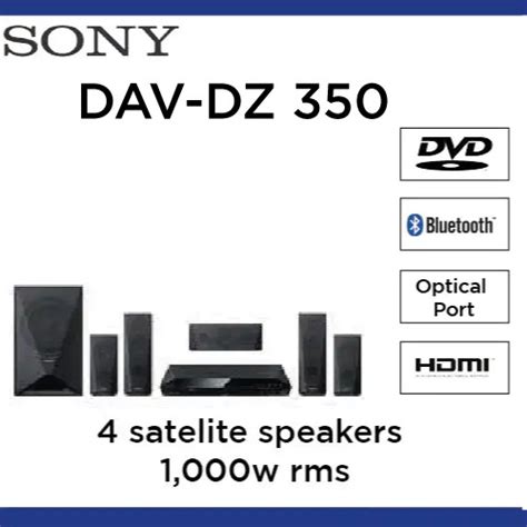 Sony DAV DZ350 DVD Home Cinema System With Bluetooth Price In Kenya