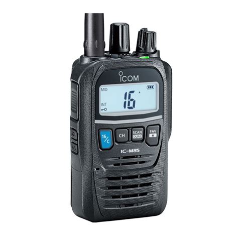 Icom Ic M E Vhf Pbr Marine Transceiver Unicom Radio