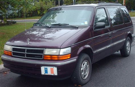 1993 Dodge Caravan Es Passenger Minivan 33l V6 Awd Auto