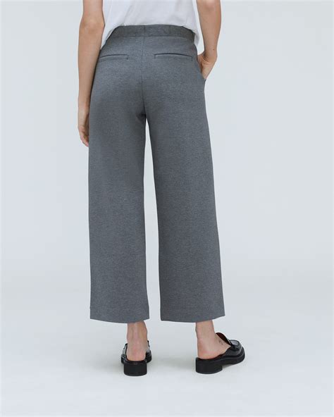 The Wide Leg Dream Pant® Heathered Charcoal Everlane