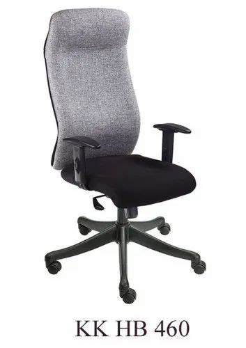 Rexin Grey Gray And Black High Back Revolving Chair At Rs In Jabalpur