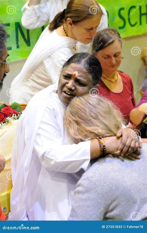 Amma Embracing The World Editorial Stock Photo Image Of Embracing