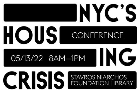 Nyc S Housing Crisis Calendar Aia New York Center For Architecture