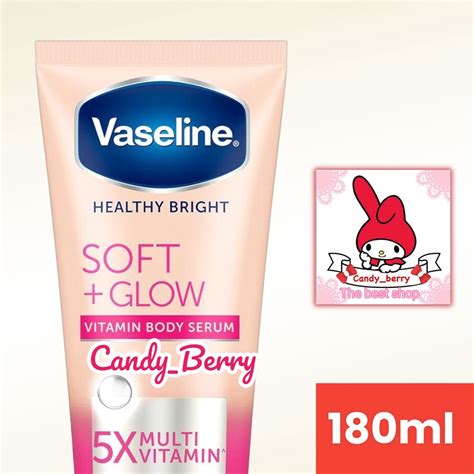 Jual Vaseline Healthy Bright Soft Glow Vitamin Body Lotion Serum 180ml 5x Multi Vitamin